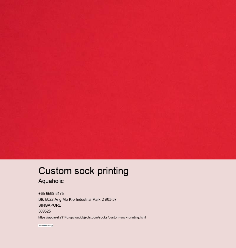 custom sock printing